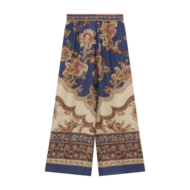 Zimmermann Freizeithose Weite Hose Aster blau(Image 3)