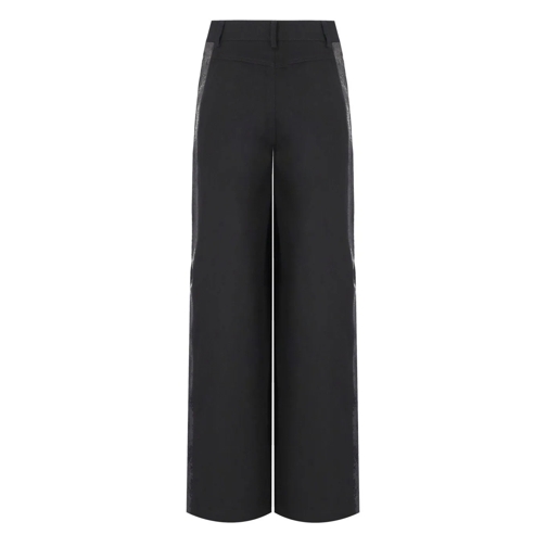 Essentiel Antwerp Hosen Gorror Black Wide Leg Trousers Black (Image 2)