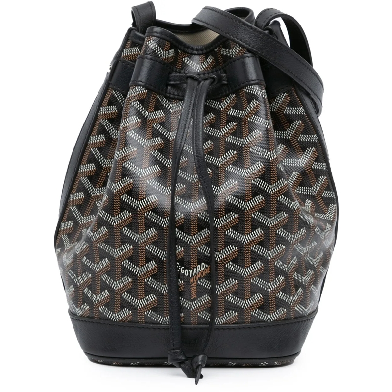 GOYARD Sac à bandoulière Goyardine Petit Flot schwarz