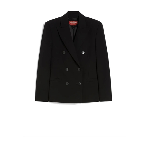 Max Mara Veste de transition Jackets Black schwarz