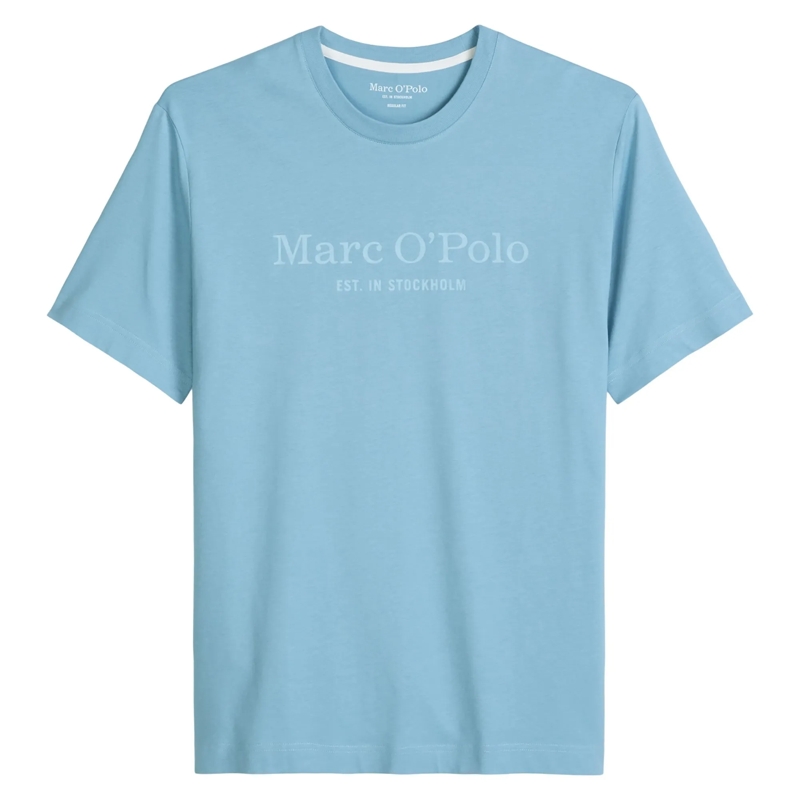 Marc O´Polo Hemd T-Shirt Short Sleeve 1er Pack blau