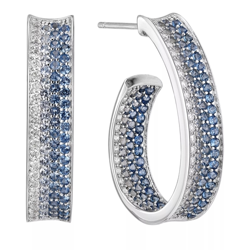 Sif Jakobs Jewellery Felline Concavo Earrings Silver Créole