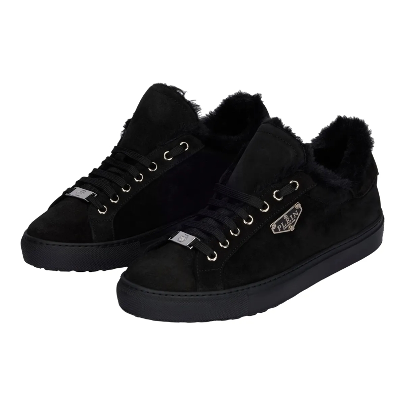 Philipp Plein Low-Top-Sneaker Lo-Top Turnschuhe Ps schwarz