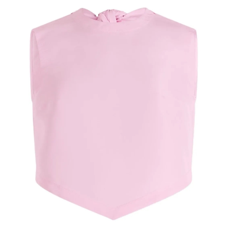 Patou Bluse Sleeveless Light Pink Top Neutrals