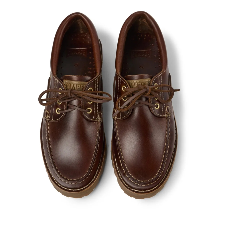 Camper Schnürschuhe Schnürschuhe Nautico braun(Image 5)