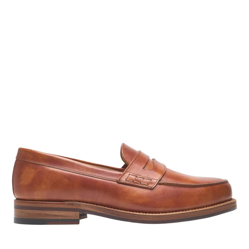 Heinrich Dinkelacker Loafer Loafer Janosh K Plain TC cognac