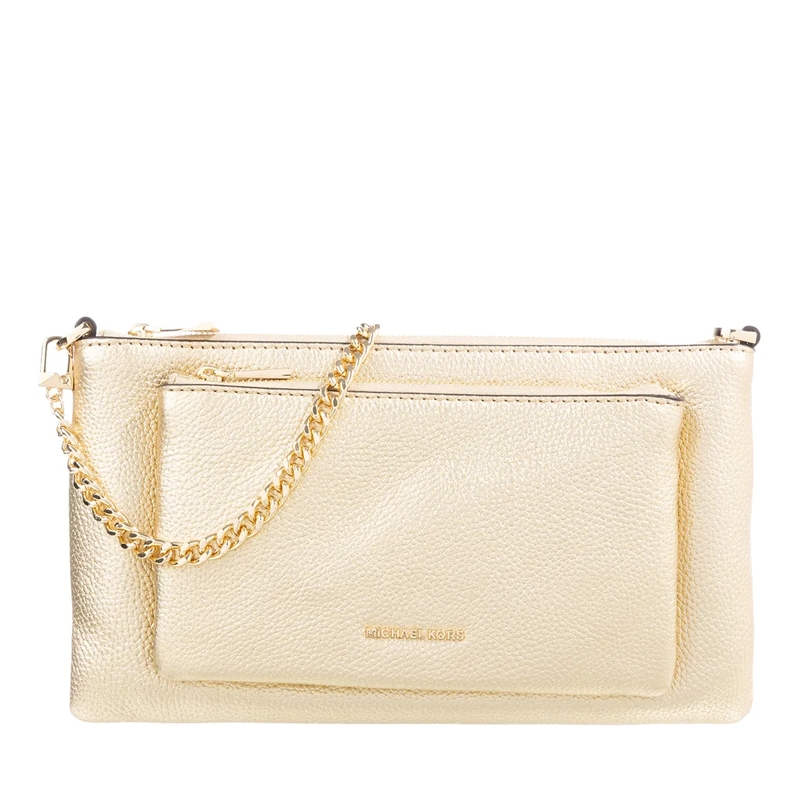 MICHAEL Michael Kors Crossbody Bag Md Pckt Conv Xbody Pale Gold