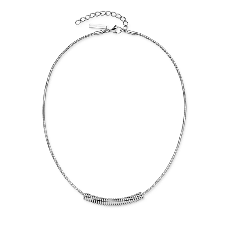 Liebeskind Berlin Mittellange Halskette Edelstahl Twist silber(Image 3)
