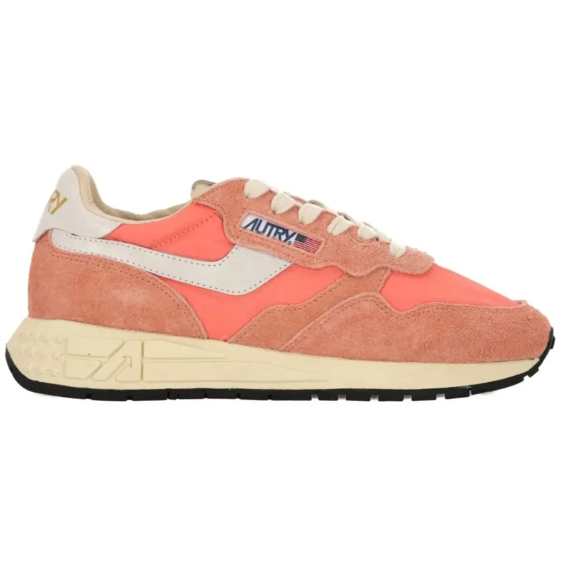 Autry International Low-Top-Sneaker baskets reelwind 10 rose