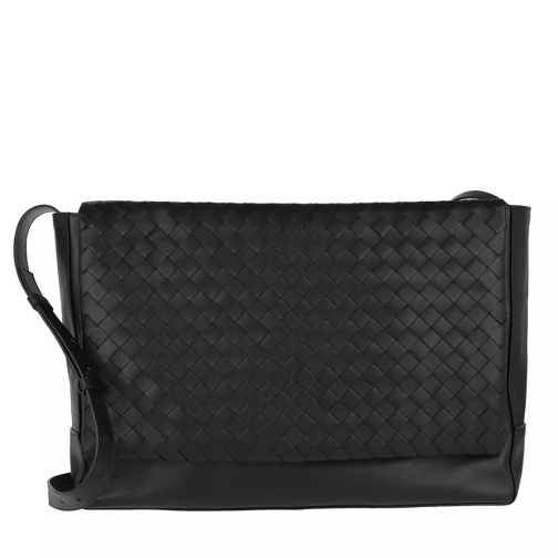 Bottega Veneta Shoulder Bag Leather Black Crossbody Bag