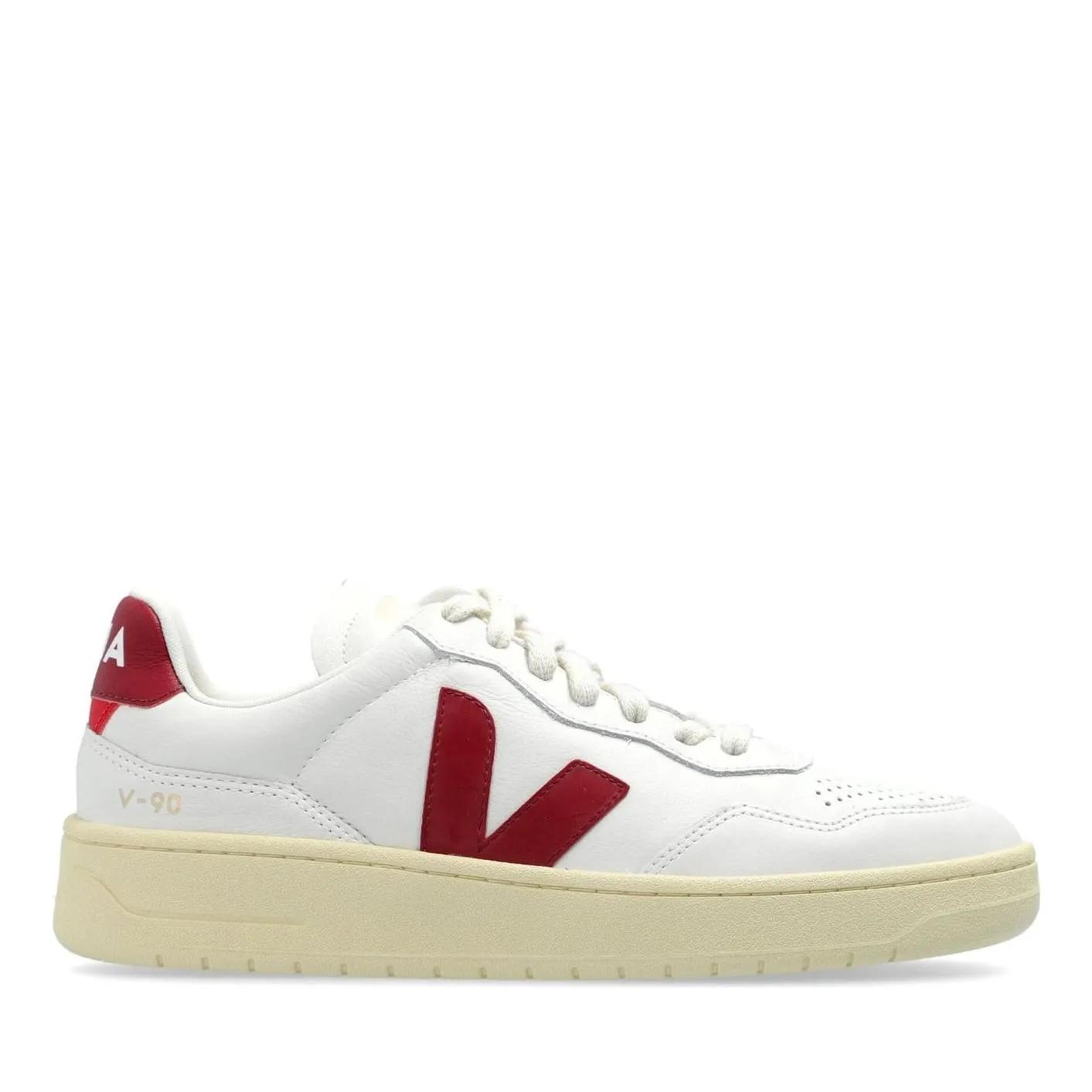 Thumbnail - Veja Low-Top Sneaker - V-90 - Gr. 36 (EU) - in Rot - für Damen