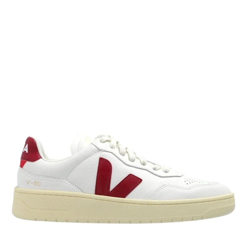 Veja Sneaker basse V-90 Extra White Marsala(Image 2)