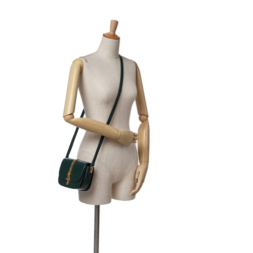 Gucci Sac à bandoulière 2016-2024 Mini Leather Sylvie 1969 Crossbody grün (Image 8)