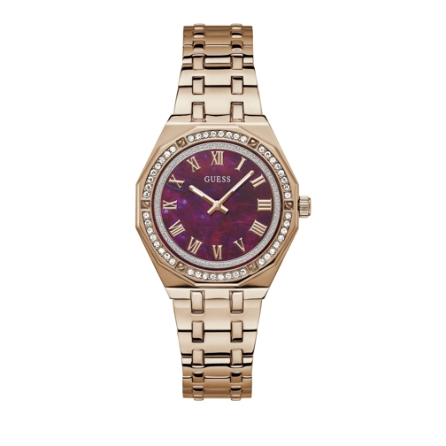 Guess Quartz Watch Desire Rose Gold Tone