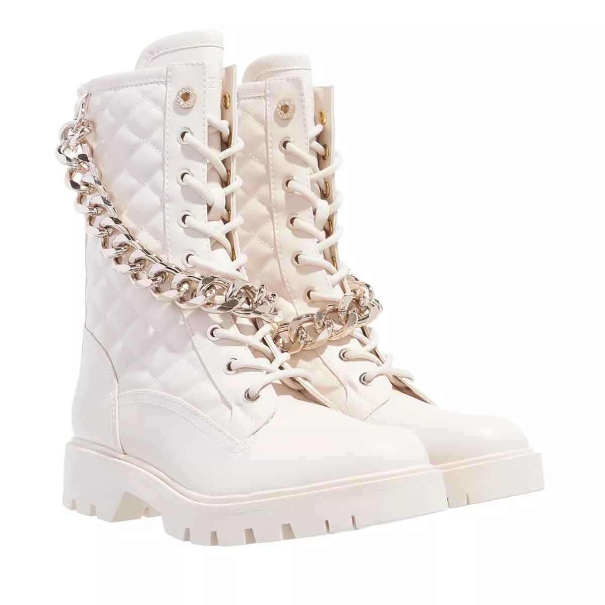 Guess shop white booties