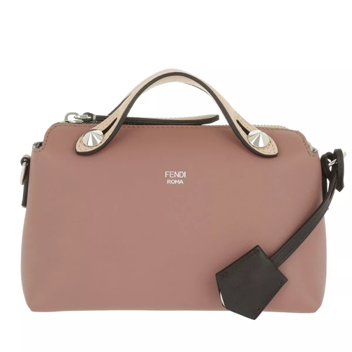 Fendi By The Way Mini Leather Bag Rose/Ebano/MLC Crossbody Bag