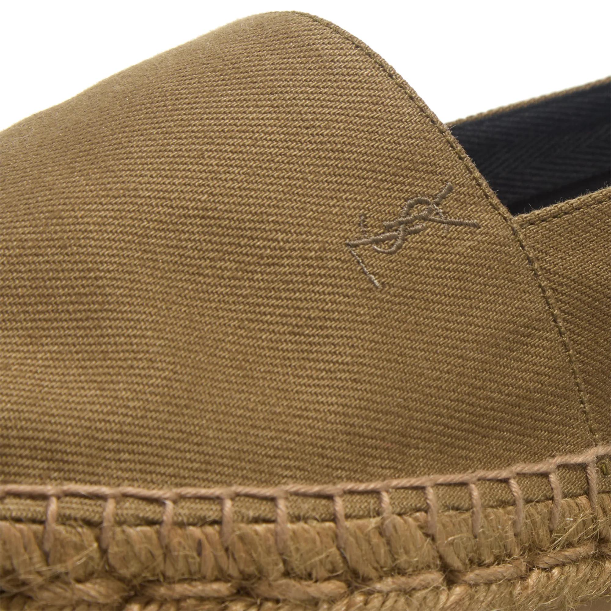 Thumbnail - Saint Laurent Espadrilles - Gabardine Espadrille - Gr. 40 (EU) - in Grün - für Damen
