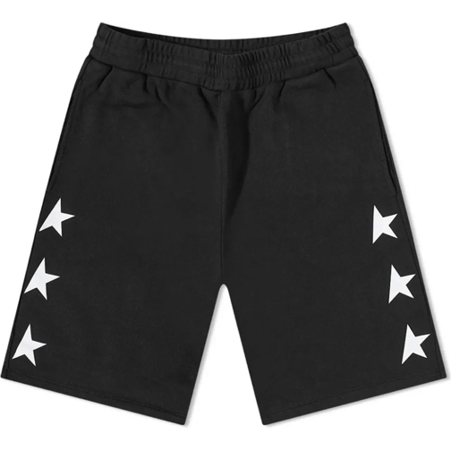 Golden Goose  Diego Star Logo Jersey Shorts schwarz