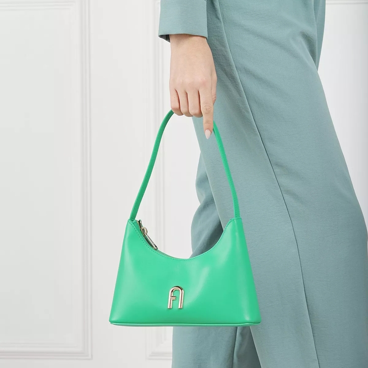 Furla Diamante Shoulder Bag Mini Mineral Green Gre