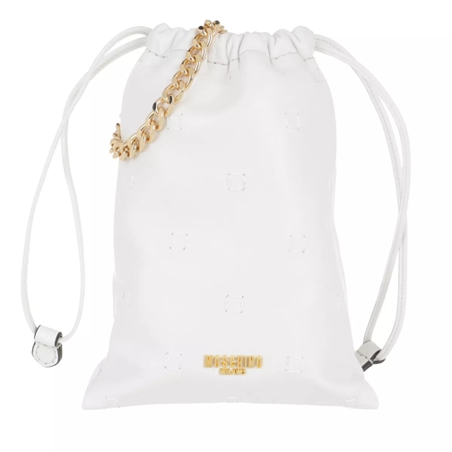 Moschino Pochette Fantasia White Micro Bag