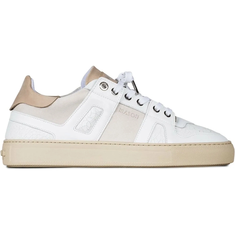 Mason Garments Low-Top-Sneaker Mason Garments Bari Crepa Sneakers Wit Bari - Crep weiß