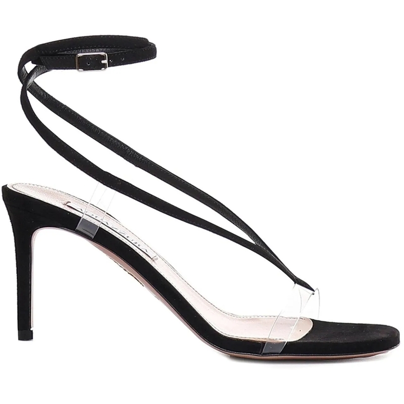 Aquazzura T-Shirt Aquazzura Illusion Slingback Pumps schwarz