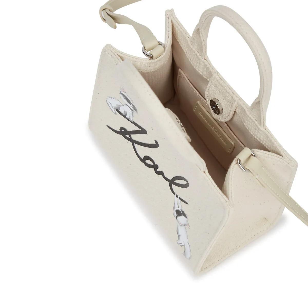 Thumbnail - Karl Lagerfeld Shopper - Ikon Signature Choupette Tote Bag - Gr. unisize - in Beige - für Damen