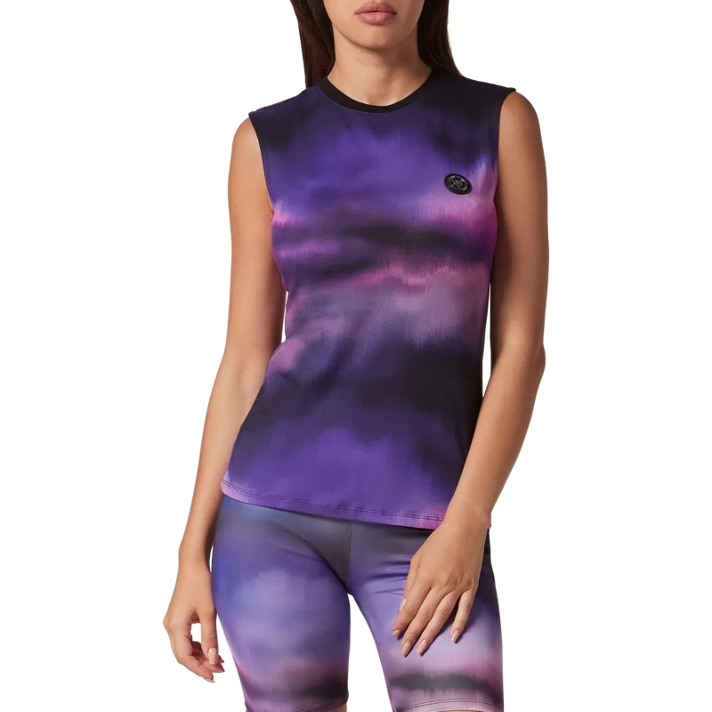 Plein Sport T-Shirt T-Shirt lila(Image 3)