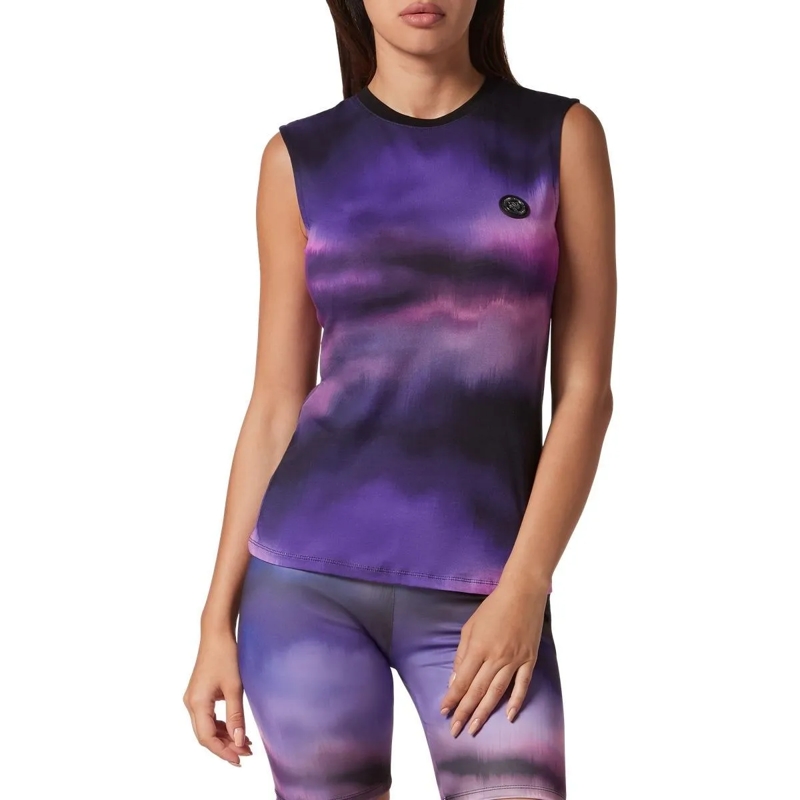 Plein Sport T-Shirt T-Shirt lila(Image 3)