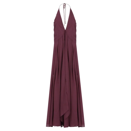 Rotate Chiffon Dress Burgundy 