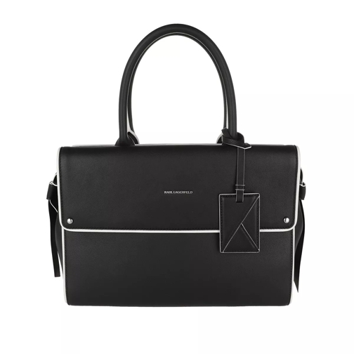 Karl Lagerfeld Ikon Medium Top Handle Bag Axelremsväska