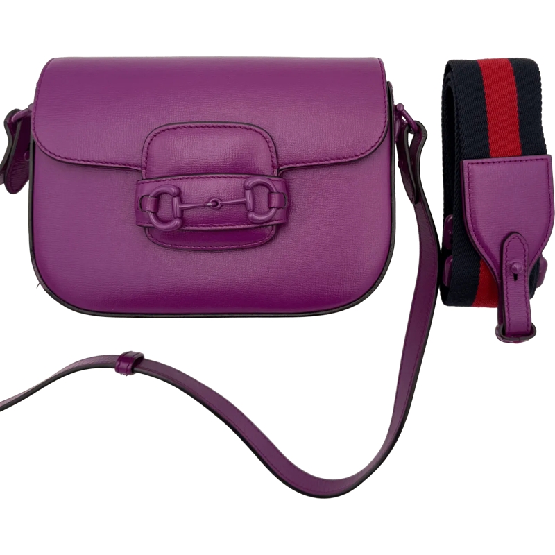 Gucci Fourre-tout Gucci Horsebit Monogram - Beige lila