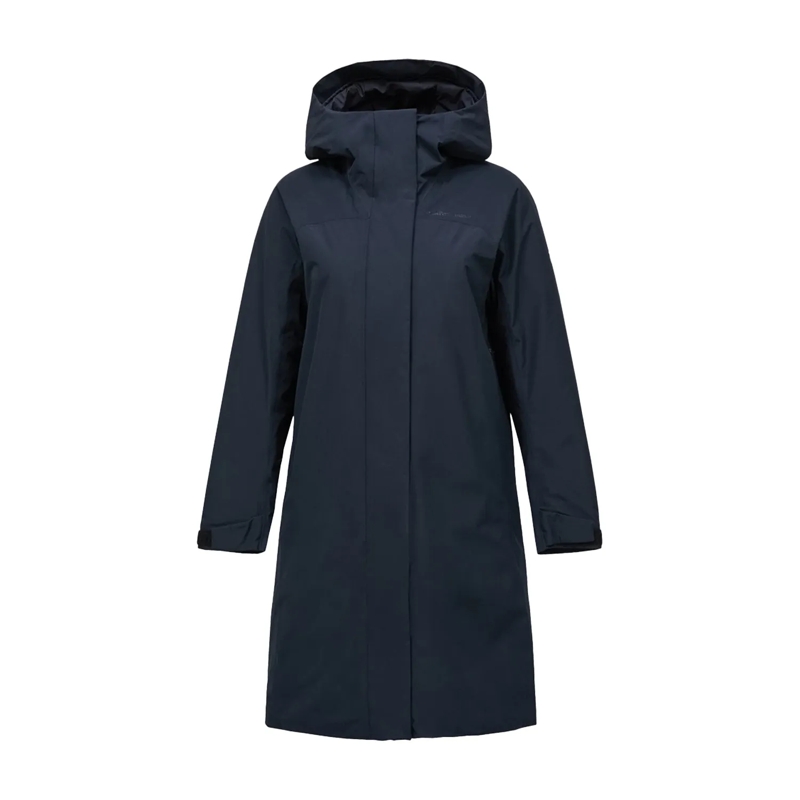 Peak Performance  Parka Treeline mit Kapuze dunkelblau