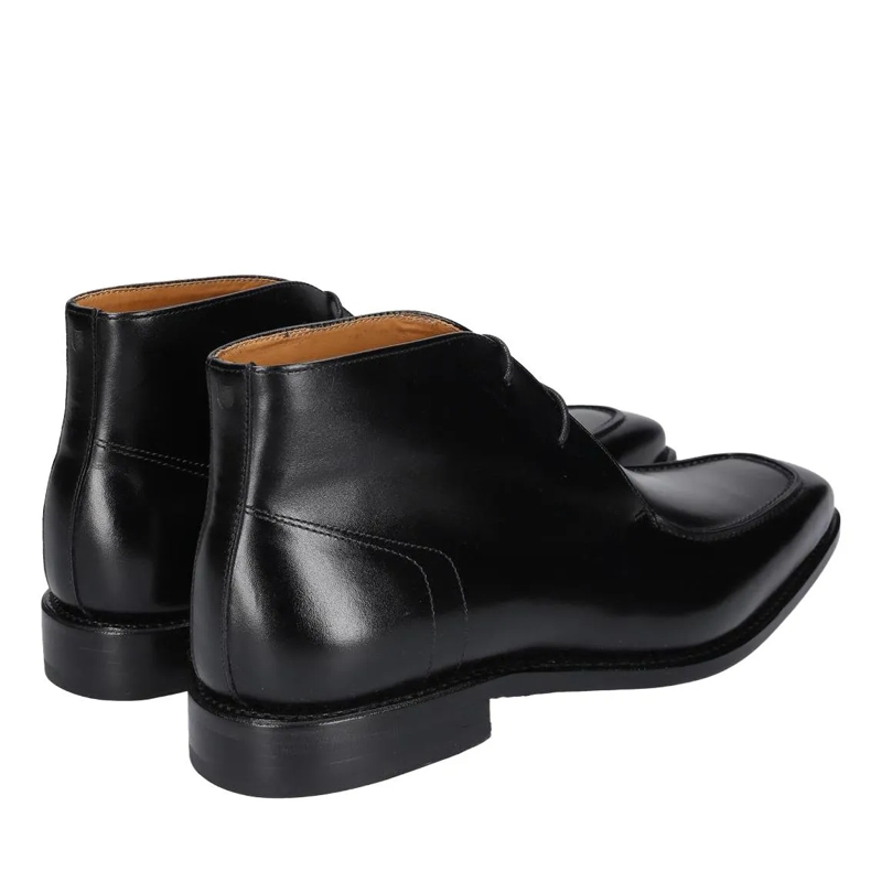 Henry Stevens Bottes à lacets George Boots Liam NGB schwarz(Image 3)