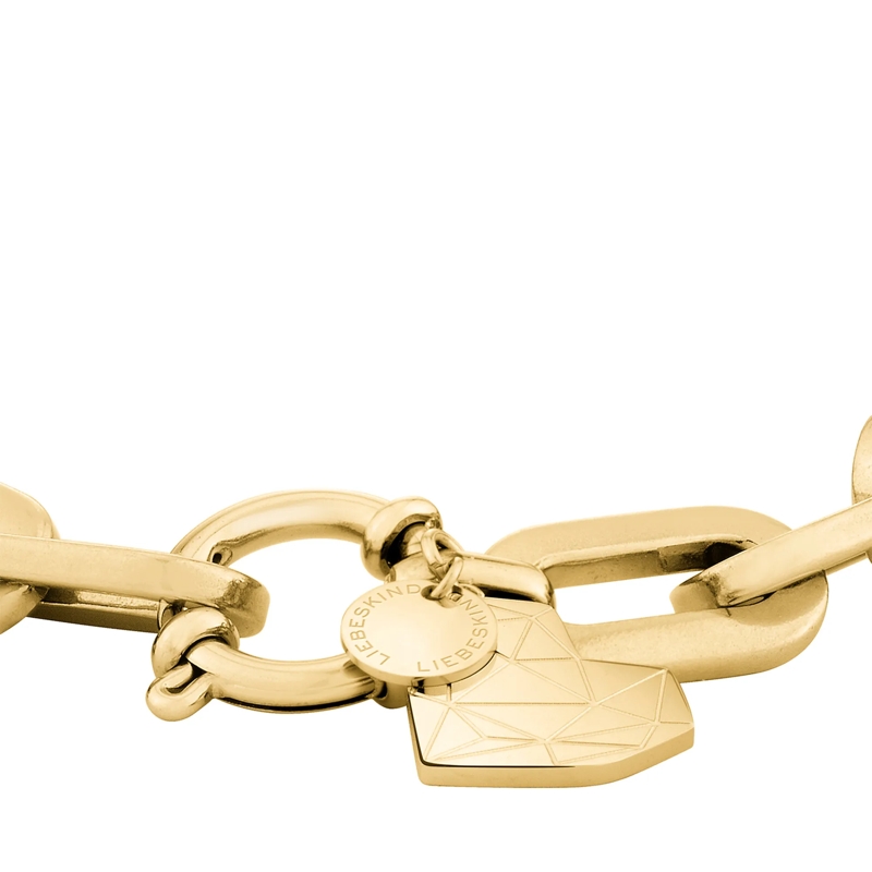 Liebeskind Berlin Armband Edelstahl The Broken Heart gold(Image 3)