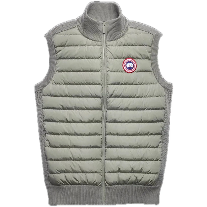 Canada Goose  bodywarmer hybridge knit grün