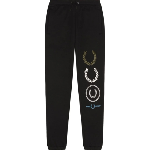 Fred Perry  Trousers Black schwarz