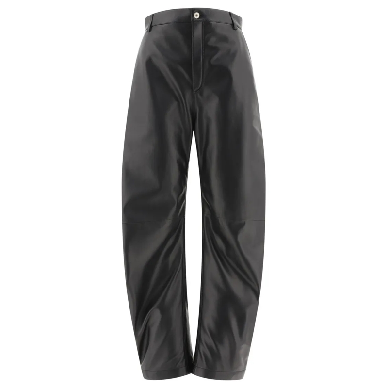 Loewe  Balloon Trousers In Nappa Lambskin Black