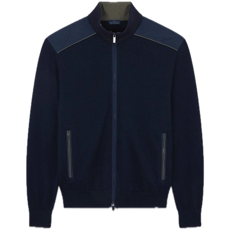 Paul & Shark  Zip-up sweater blau