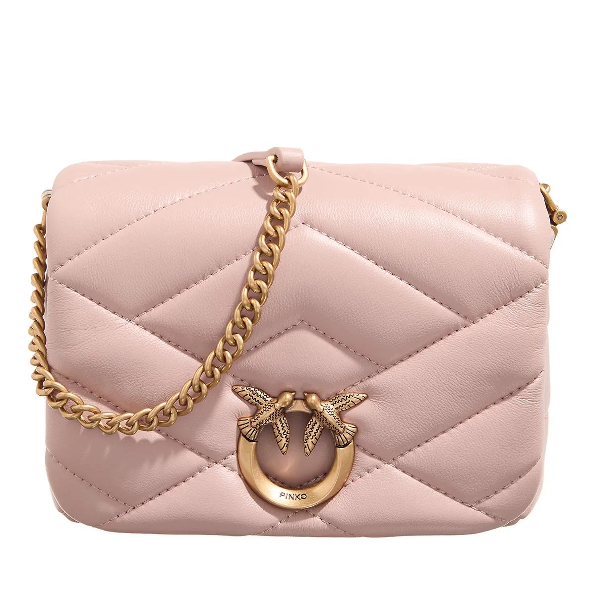 Pinko Crossbody Bags - Love Click Puff Baby - Gr. unisize - in Gold - für Damen