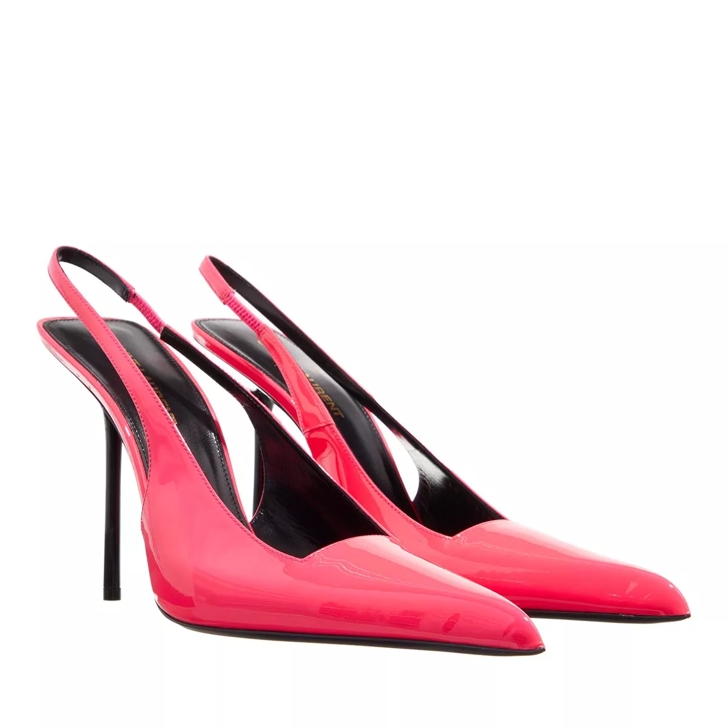 Pink slingback hot sale pumps