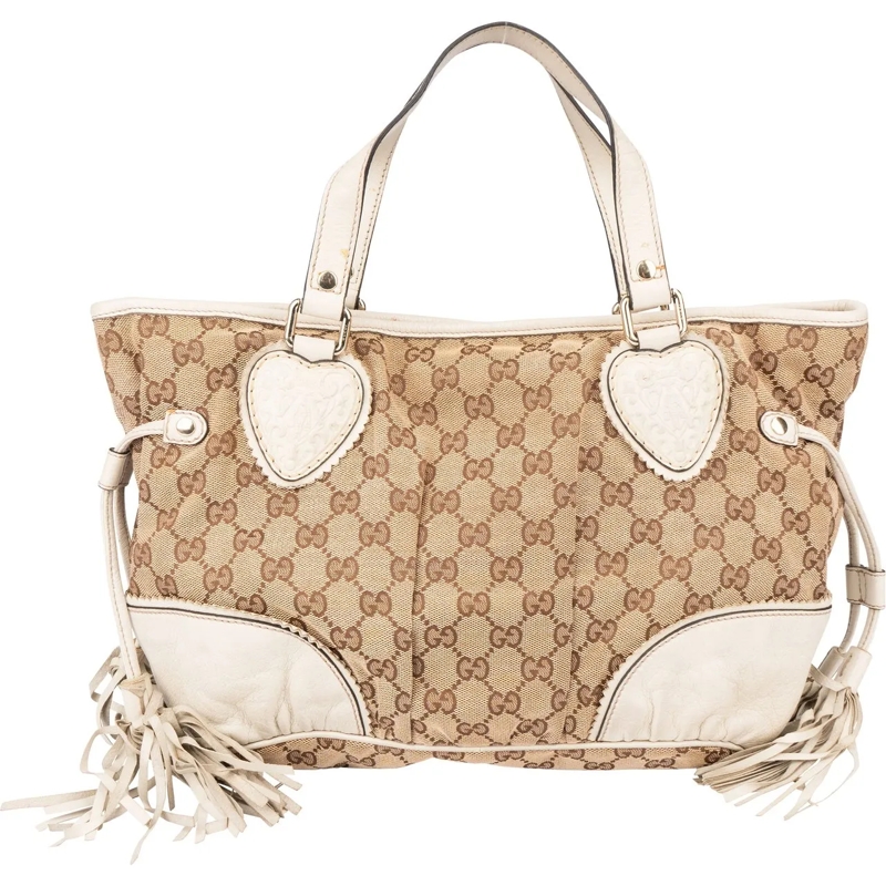 Gucci Schultertasche Gucci GG Monogram Knight Handbag braun