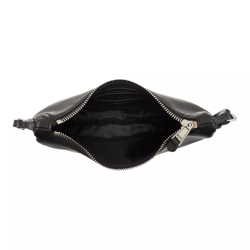 Moschino Hobo Bag Mini Lettering Nero(Image 5)
