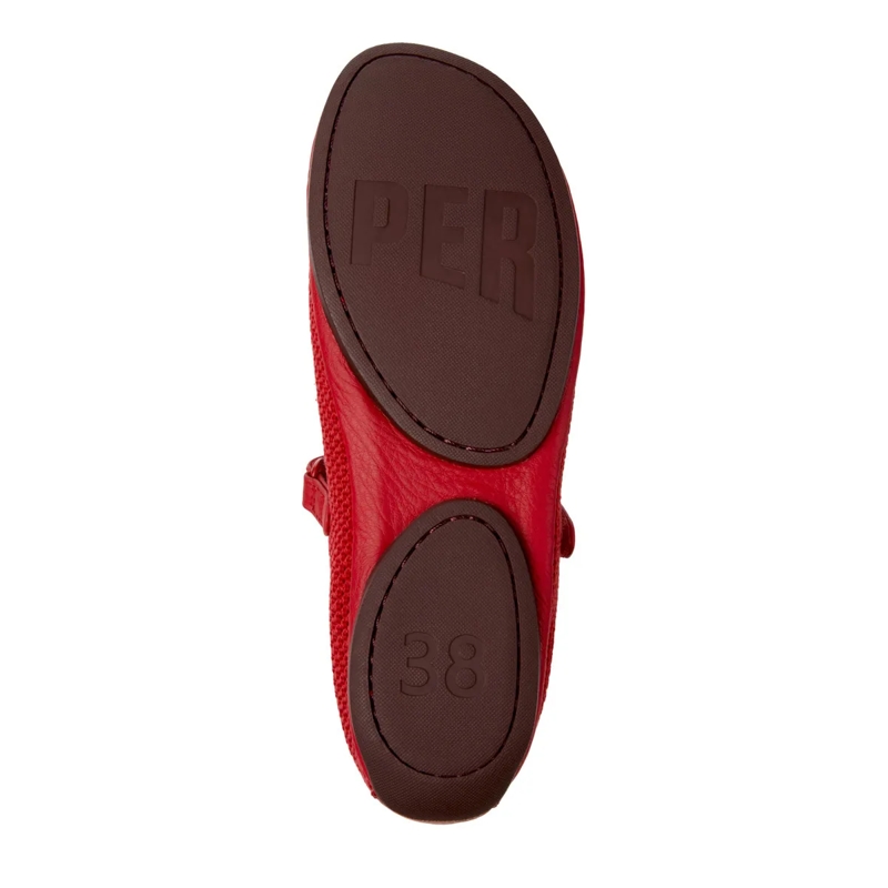 Camper Ballerinas Ballerinas Right Nina mittel-rot(Image 4)