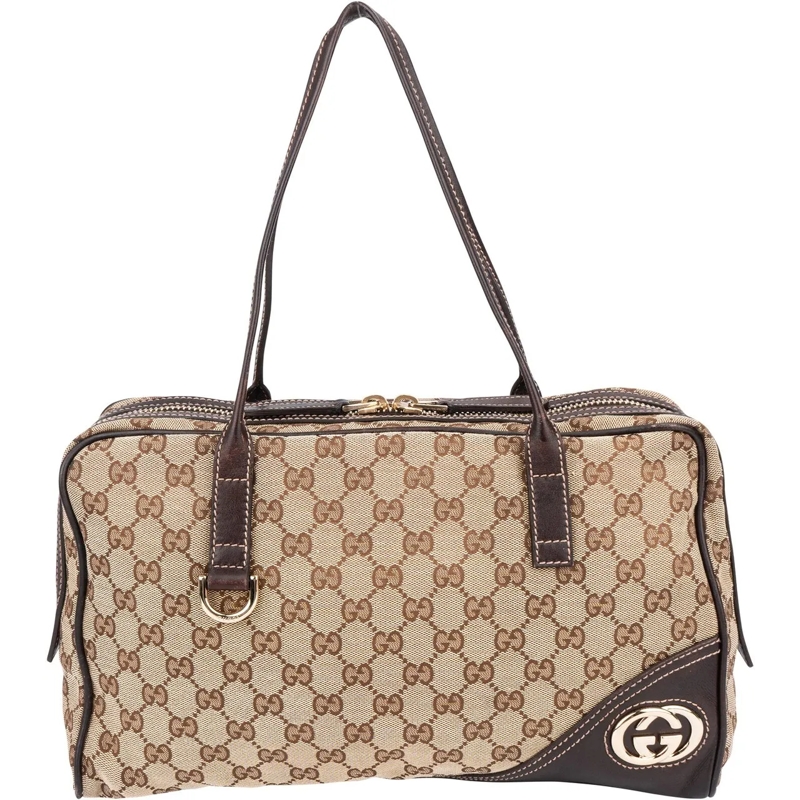 Gucci Sac à bandoulière Gucci GG Monogram Handbag braun