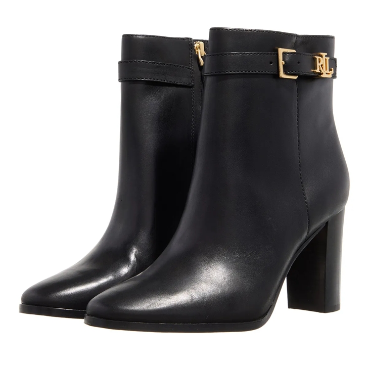 Lauren Ralph Lauren Bailey Boots Bootie Black Ankle Boot