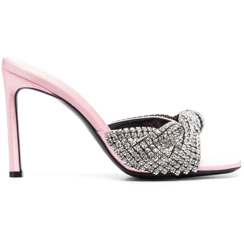 sergio rossi Sandalen Sandals Pink Crystal rose