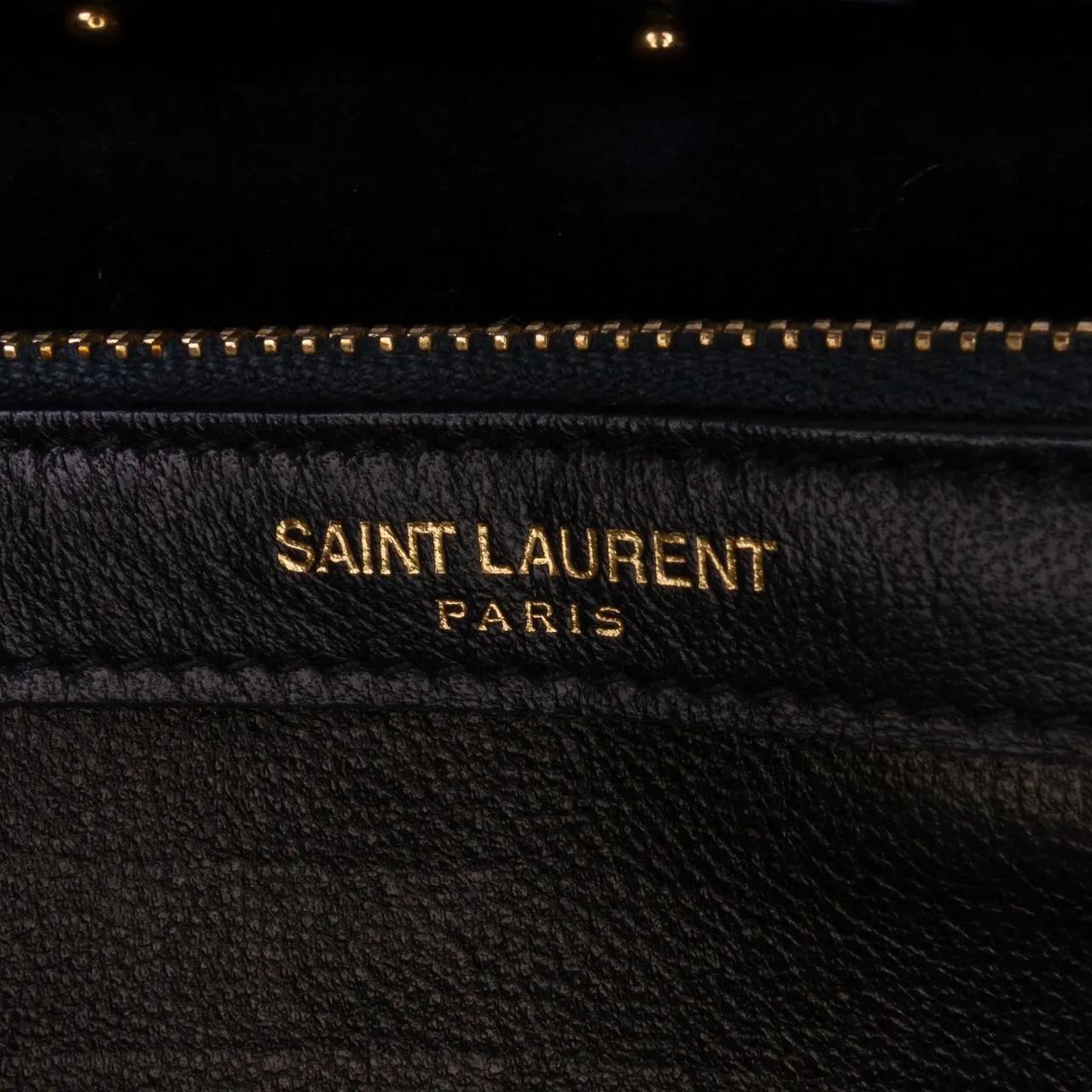 Thumbnail - Saint Laurent Hobo Bags - Suede Monogram Kate Chain Wallet - Gr. unisize - in Grün - für Damen
