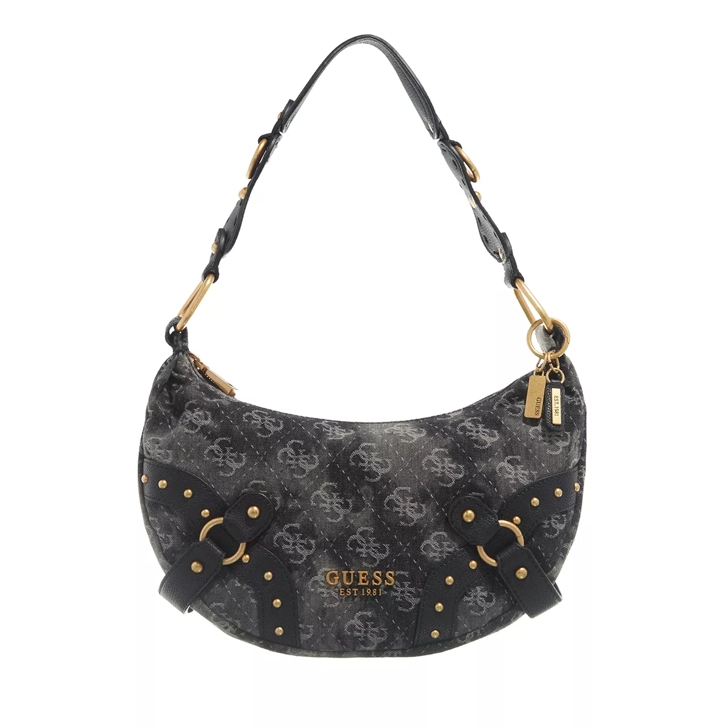 Guess Natalya Hobo Denim Logo | Hobo Bag