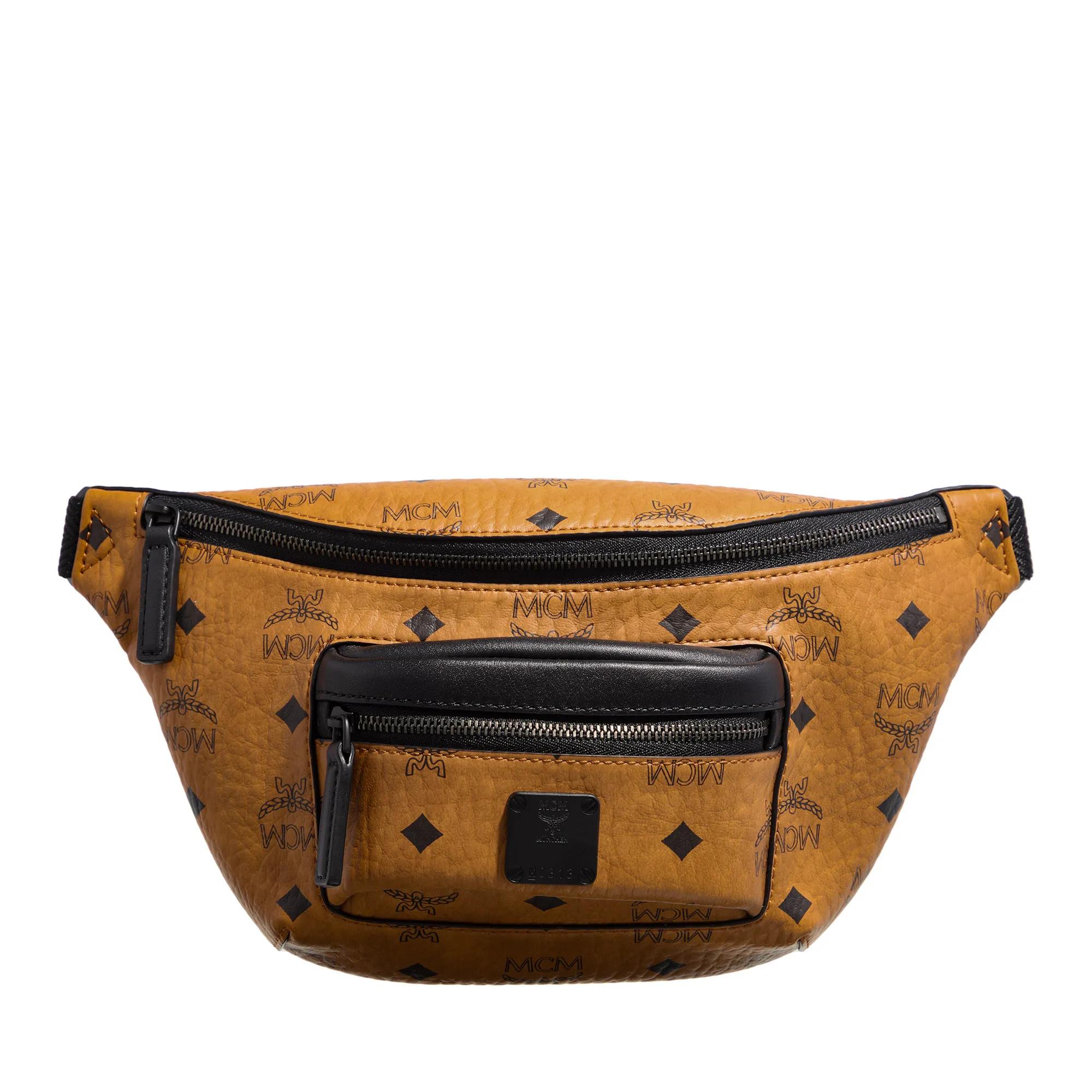 MCM Bauchtaschen - Fursten Vi Belt Bag Mini - Gr. ONE - in Cognacbraun - für Damen